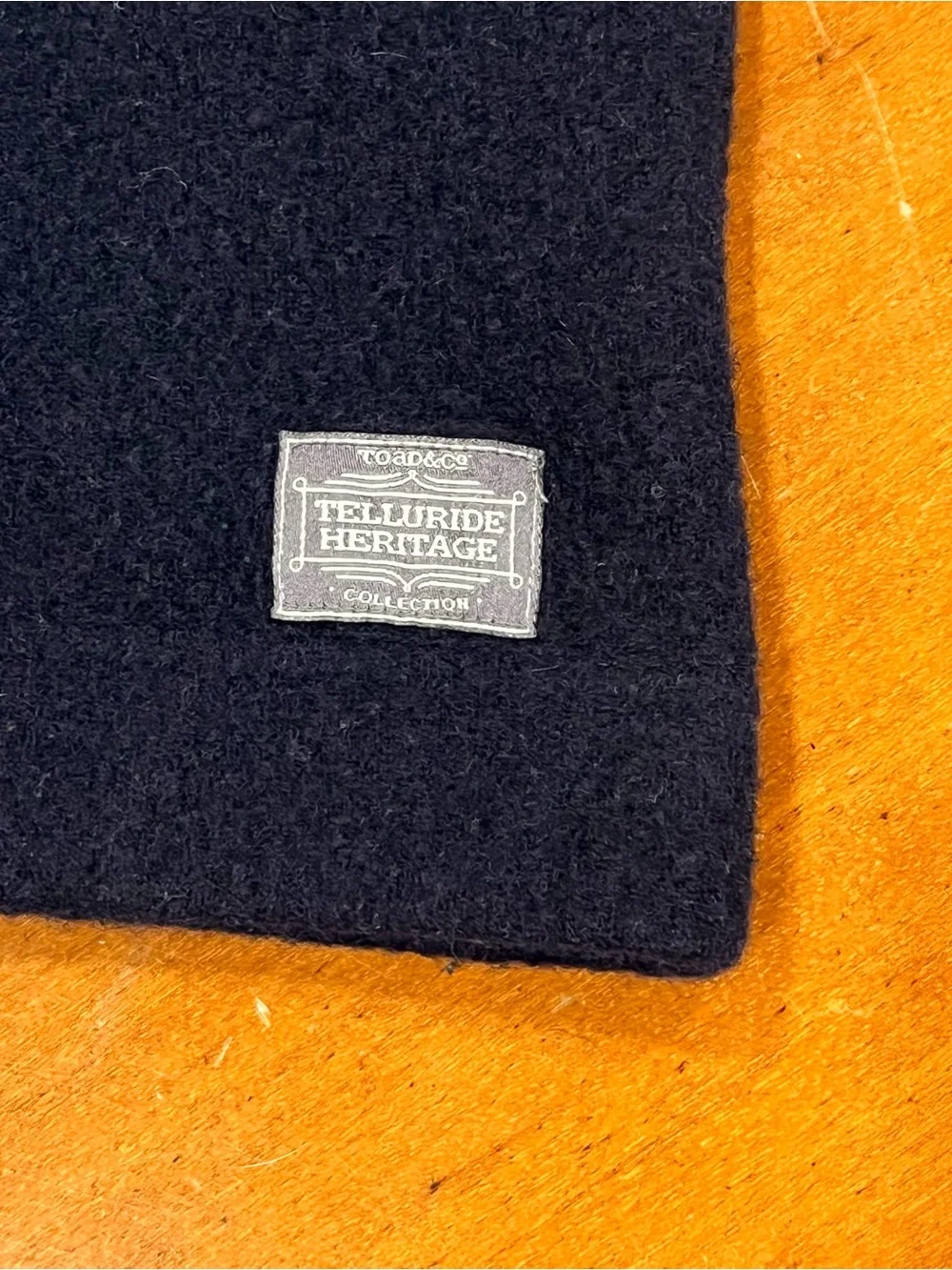 Toad & Co. Men’s Kennicott Wool Blend 1/4 Zip Sweater‎ Navy Blue XL Pullover